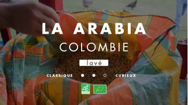 Café bio de Colombie La Arabia