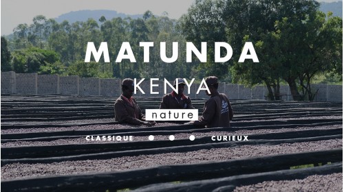 Kenya Matuna, café naturel au profil aromatique complexe